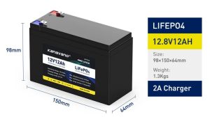 Pin lithium thay thế ắc quy chì 12V 12AH