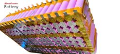 A lithium ion battery in the making for robot application