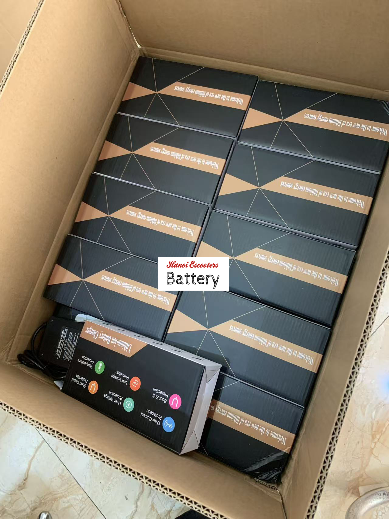 Sạc LiFePO4 3A 12S 15S 7S Lithium ion battery charger LFP available in stock by Hanoi Escooters